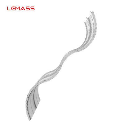 LEIDENE van SMD Dot Flexible Outdoor Waterdichte Vertonings Hoge Transparantie